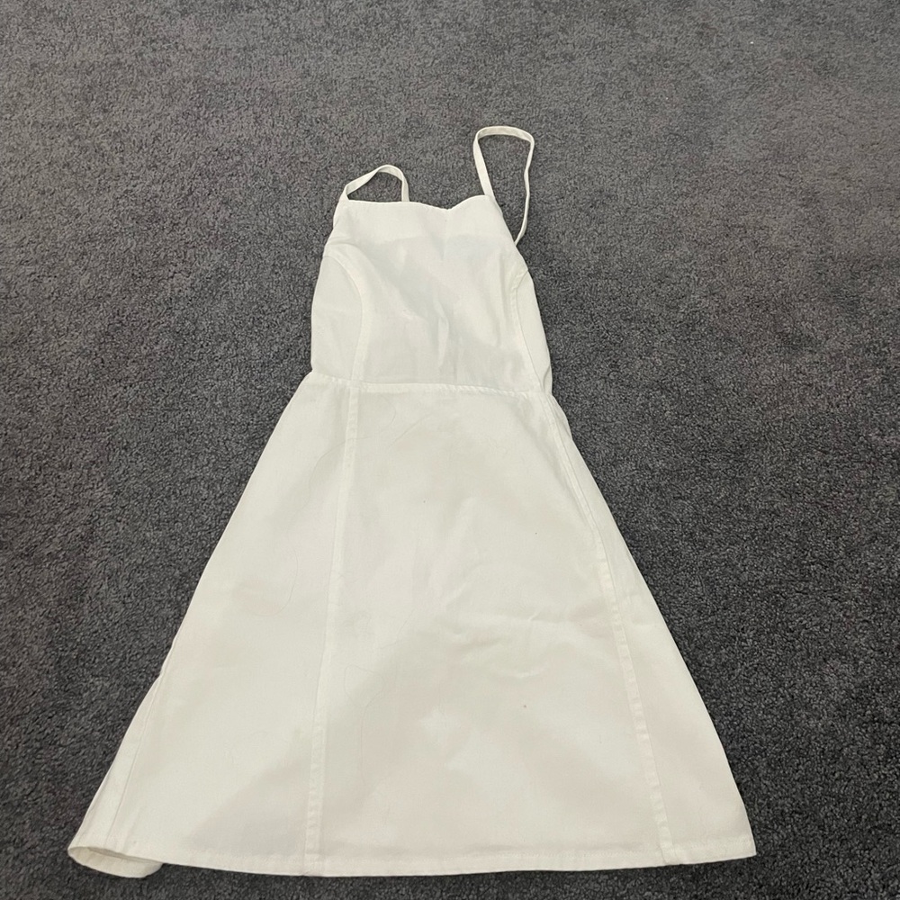 White short dress